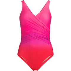 Women's G-Cup New SlenderSuit Wrap One Piece Swimsuit