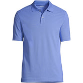 School Uniform Men's Short Sleeve Basic Mesh Polo Shirt