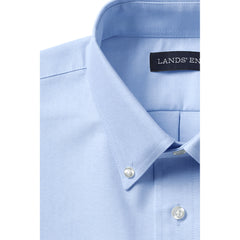 Men's Long Sleeve Solid Oxford Dress Shirt