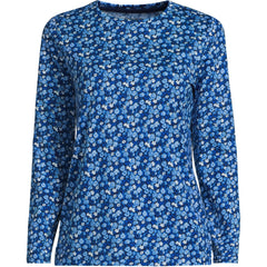 Supima Cotton Long Sleeve Crewneck T-Shirt
