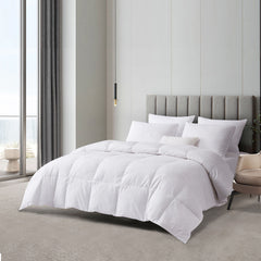 Beautyrest All Season Cotton Blend Feather and Down Fiber Comforter