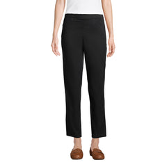 Women's Mid Rise Pull On Chino Ankle Pants