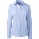 School Uniform Women's Long Sleeve Oxford Shirt