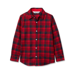 Boys Long Sleeve Poplin Shirt
