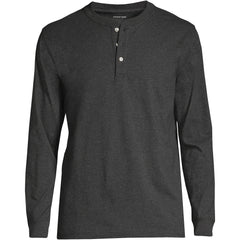 Men's Big and Tall Super-T Long Sleeve Henley Shirt