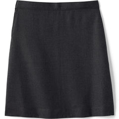 Girls Solid A-line Skirt Below the Knee