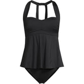 Women's Sweetheart Fauxkini One Piece