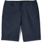 School Uniform Women's Tall Plain Front Blend Chino Shorts