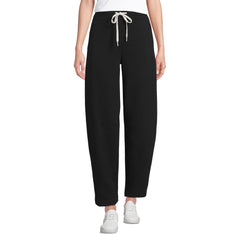 Women's Petite Serious Sweats High Rise Barrel Pants