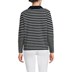 Women's Long Sleeve Mariner Johnny Collar Polo