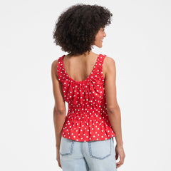 Women's Tall Slub Rouched Tank Top