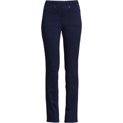 Women's Plus Size Starfish High Rise Knit Denim Straight Jeans