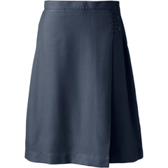 Women's Plus Solid A-line Skirt Below the Knee