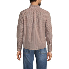 Men's Big and Tall Long Sleeve Poplin Shirt
