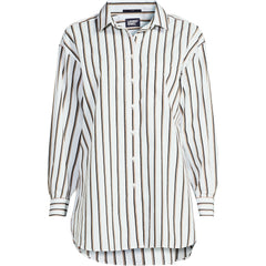 Women's No Iron Poplin Extra Long Tunic