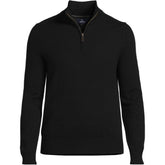 Men's Fine Gauge Cashmere Quarter Zip