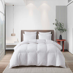 Martha Stewart All Season Cotton Blend Hungarian Goose Down Comforter