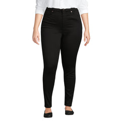 Women's Plus Size High Rise Stretch Denim Skinny Jeans