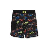 Boys Chlorine Resistant Cargo Hydroliner Long Board Shorts