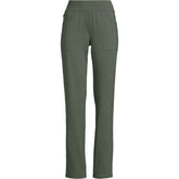 Women's Petite Active Hi Impact 5 Pocket High Rise Straight Leg Pants