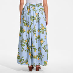 Women's Poplin Godet Maxi Skirt - Set Bottom