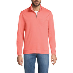 Men's Long Sleeve Travel Kit Pique Quarter Zip