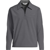 Unisex Soft Shell Collared Half Zip Pullover Top