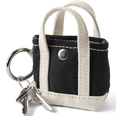 Micro Canvas Tote Charm