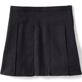 Girls Box Pleat Skirt Top of Knee