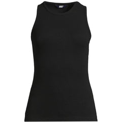 Women's Plus Size Drapey Rib Skimming Tank Top