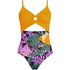 Women's O-Ring Monokini One Piece Swimsuit