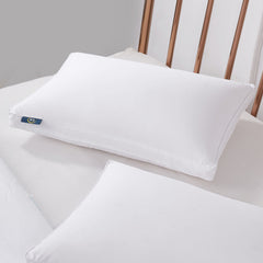 Serta Medium Firm Cotton Blend European Down Pillow