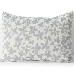Cotton Textured Two Toned Bed Pillow Sham