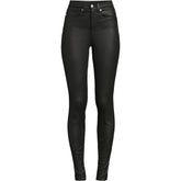 Women's Plus Size High Rise Coated Denim Skinny Jeans