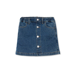 Girls Denim Skort