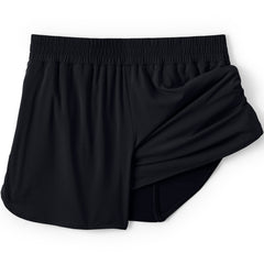 Women's Plus Size Active Woven 4" Shorts with Brief