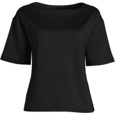 Women's Plus Size Ponte Elbow Sleeve Shirt