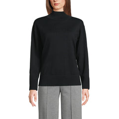 Women's Cotton Modal Funnel Neck Sweater
