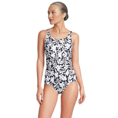 Women's Tugless Low Leg One Piece Swimsuit