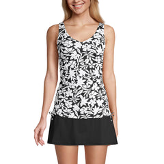 Women's DD-Cup Chlorine Resistant Adjustable Underwire Tankini Swimsuit Top