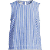 Women's Plus Size Seersucker Matchback Shell