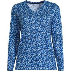 Supima Cotton Long Sleeve V-Neck T-Shirt
