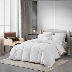 Serta All Seasons Cotton Blend European Down Comforter