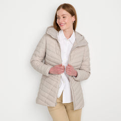 Plus Size Wanderweight Packable Down Long Jacket