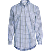 Men's Big and Tall No Iron Supima Cotton Pinpoint Buttondown Collar Dress Shirt