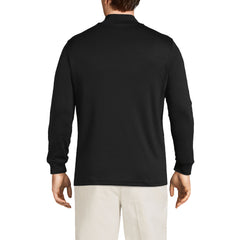 Men's Big and Tall Cotton Supima Mock Turtleneck