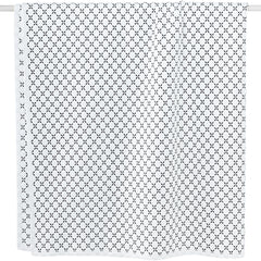 Embroidered Diamond Double Voile Quilt