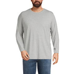 Men's Big and Tall Long Sleeve Cotton Supima Tee