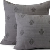 Embroidered Matelasse Pillow Sham