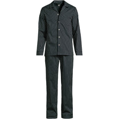 Men's Long Sleeve Temperature Regulating Woven Sleep Set